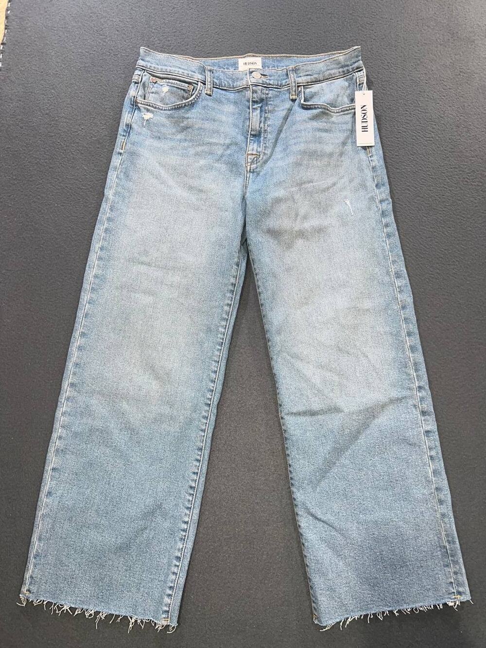 Hudson Jeans Rosalie Wide Leg Ankle Jolene High Rise Risque Wash size 31 A010631